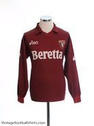 2005-06 Torino Home Shirt L/S #6 M Football Shirt