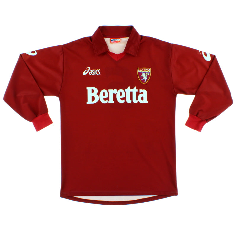 2005-06 Torino Home Shirt L/S #6 M Football Shirt