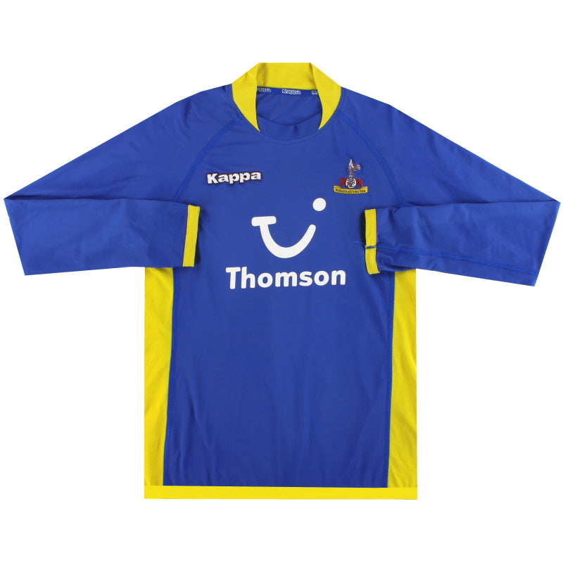 2005-06 Tottenham Kappa Away Shirt Davids #5 L/S M | Vintage