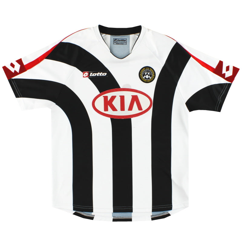 2005-06 Udinese Lotto Home Shirt M Football Shirt