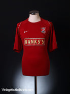2005-06 Walsall Home Shirt L Football Shirt
