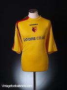 2005-06 Watford Home Shirt XL Football Shirt