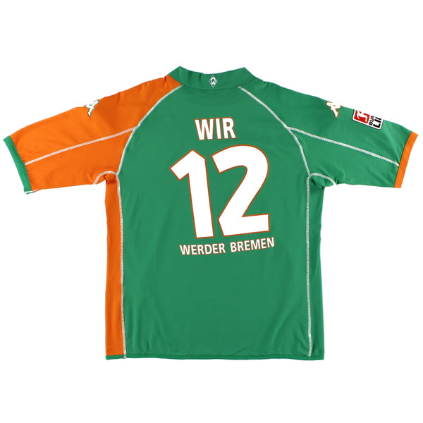 2005-06 Werder Bremen Home Shirt Wir #12 XXL | Vintage Football Shirts