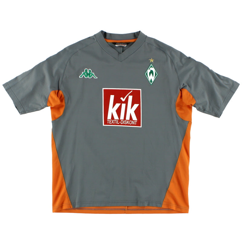 2005-06 Werder Bremen Training Shirt XL Training Shirt