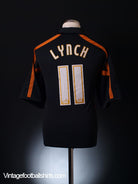 2005-06 Wolves Away Shirt Lynch #11 L Football Shirt