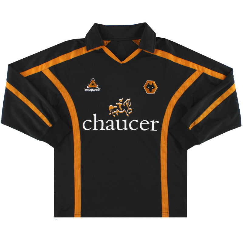 2005-06 Wolves Le Coq Sportif Away Shirt L/S L Football Shirt