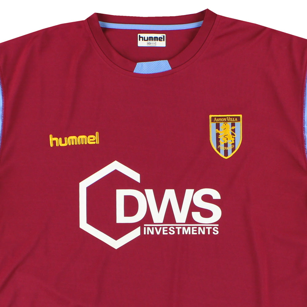 2005-06 Aston Villa Hummel Home Shirt L/S *w/tags* L | Vintage