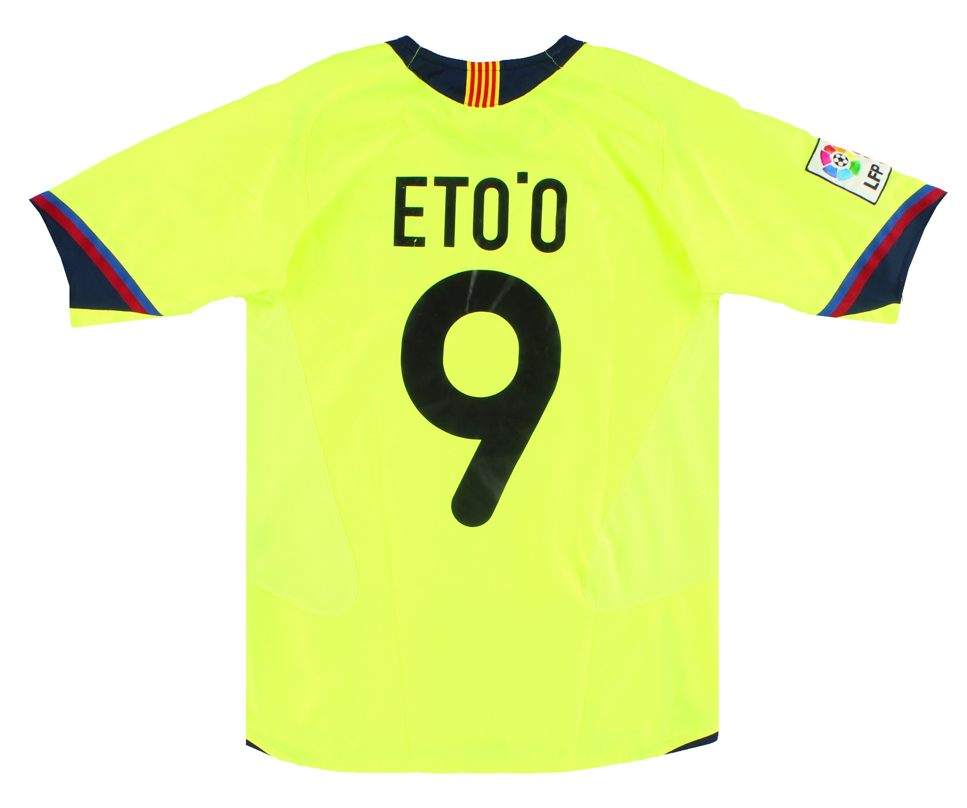 2005-06 Barcelona Nike Away Shirt Eto'o # L.Boys