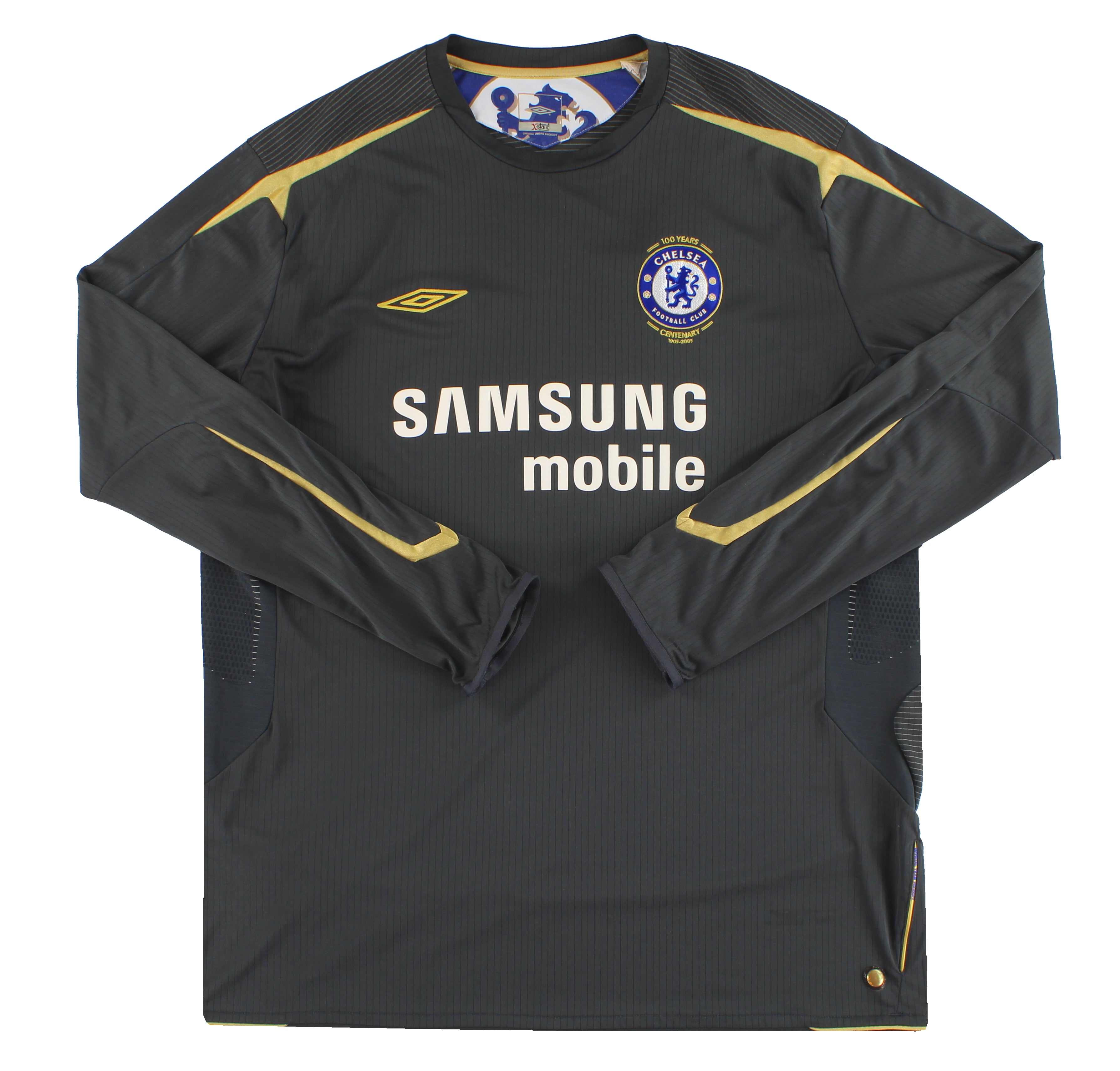 2005-06 Chelsea Umbro Centenary Goalkeeper Shirt XXL