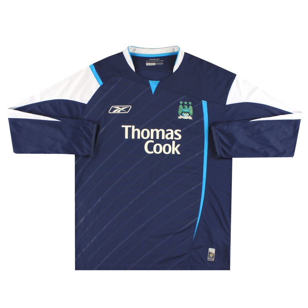 2005-06 Manchester City Reebok Away Shirt L/S L ACMF5020-459