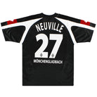 2005-07 Borussia Monchengladbach Lotto Away Shirt Neuville #27 M Football Shirt