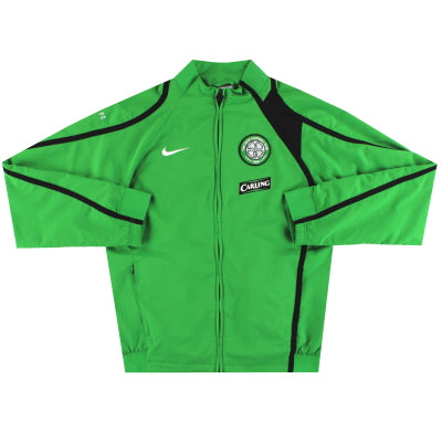 2005-07 Celtic Nike Track Jacket M | Vintage Football Shirts
