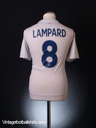 2005-07 England Home Shirt Lampard #8 L Football Shirt