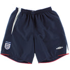 2005-07 England Home Shorts S Football Shorts