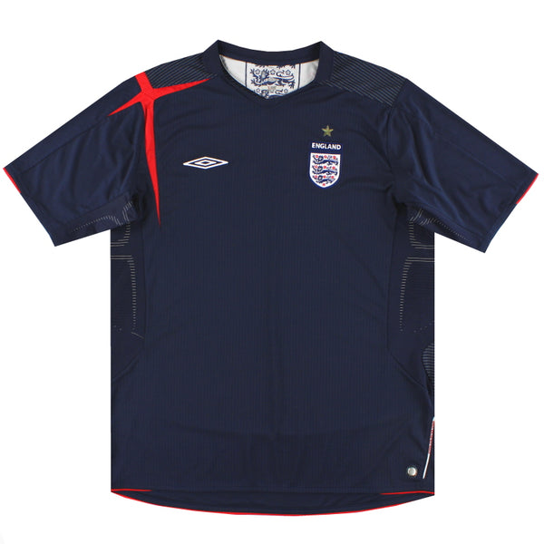 2005-07 England Umbro Third Shirt XL | Vintage Football Shirts