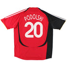 2005-07 Germany Away Shirt Podolski #20 XL Football Shirt