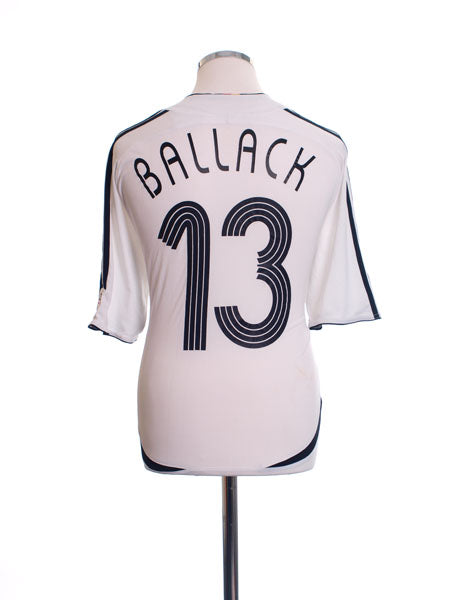 2005-07 Germany Home Shirt Ballack #13 L Football Shirt