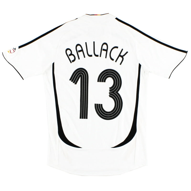 2005-07 Germany Home Shirt Ballack #13 S Football Shirt