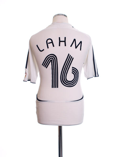 2005-07 Germany Home Shirt Lahm #16 S Football Shirt