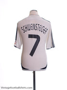 2005-07 Germany Home Shirt Schweinsteiger #7 M Football Shirt