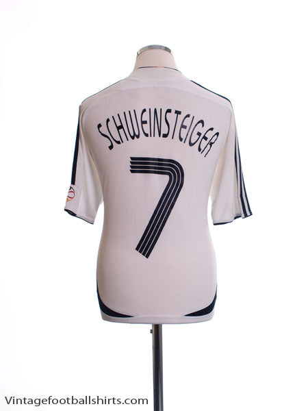 2005-07 Germany Home Shirt Schweinsteiger #7 M Football Shirt