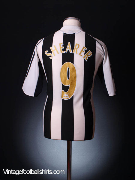 2005-07 Newcastle Home Shirt Shearer #9 XXL Football Shirt
