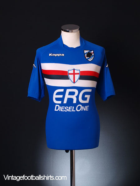 2005-07 Sampdoria Home Shirt XL Football Shirt