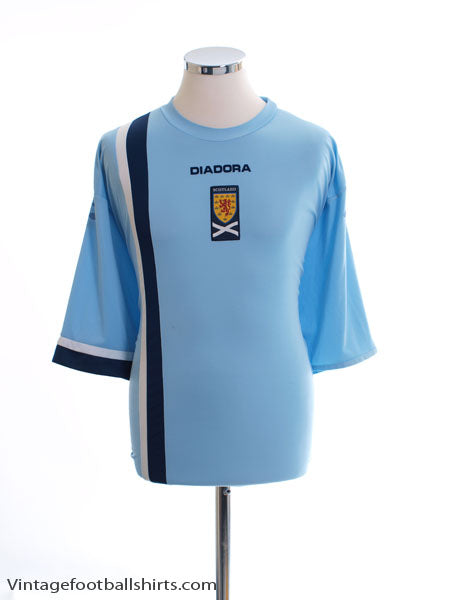2005-07 Scotland Away Shirt XXL Football Shirt