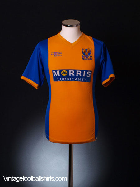 2005-07 Shrewsbury Home Shirt S Football Shirt