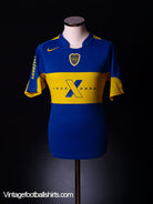 2005 Boca Juniors Centenary Home Shirt L Football Shirt