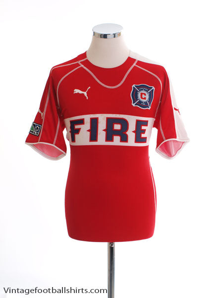 2005 Chicago Fire Home Shirt M Football Shirt