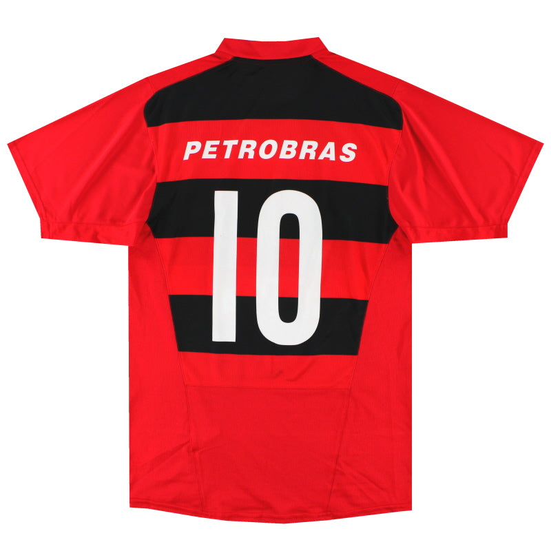 2005 Flamengo Nike Home Shirt #10 M | Vintage Football Shirts