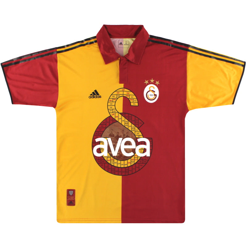 Écharpe Supporteur Galatasaray SK – Vintage Années 90 – Longueur 114 Cm – Très Bon État