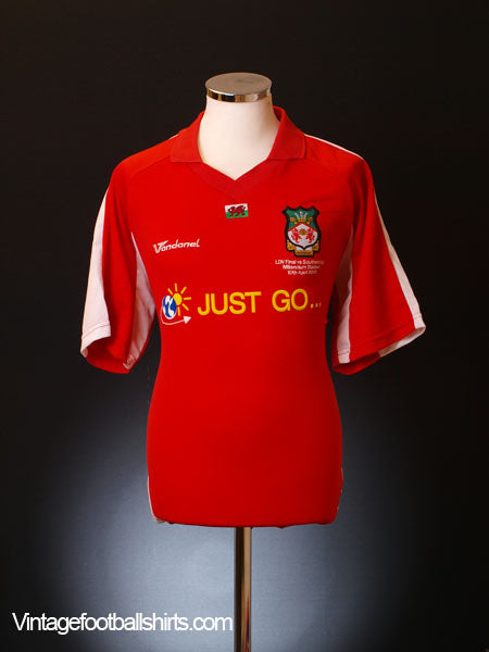 2005 Wrexham 'LDV Vans Trophy Final' Home Shirt XL Football Shirt