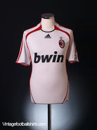 2006-07 AC Milan Away Shirt M Football Shirt