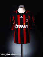 2006-07 AC Milan Home Shirt S Football Shirt