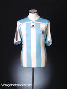 2006-07 Argentina Home Shirt S Football Shirt
