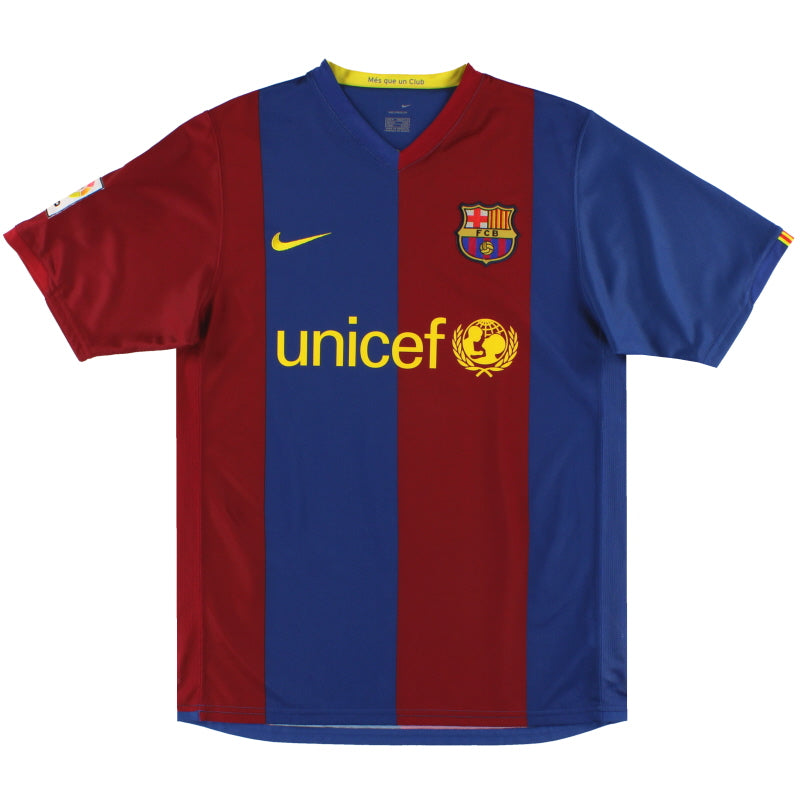 2006-07 Barcelona Nike Home Shirt XL Football Shirt
