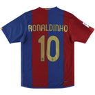 2006-07 Barcelona Nike Home Shirt Ronaldinho #10 XL Football Shirt