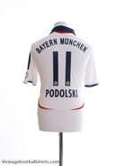 2006-07 Bayern Munich Away Shirt Podolski #11 L Football Shirt