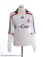 2006-07 Bayern Munich Away Shirt L/S L Football Shirt