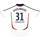 2006-07 Bayern Munich Away Shirt Schweinsteiger #31 M Football Shirt