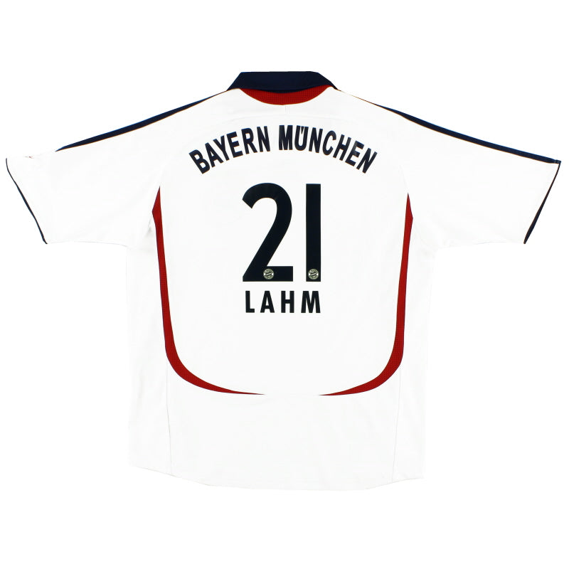 2006-07 Bayern Munich Away Shirt Lahm #21 XS Football Shirt