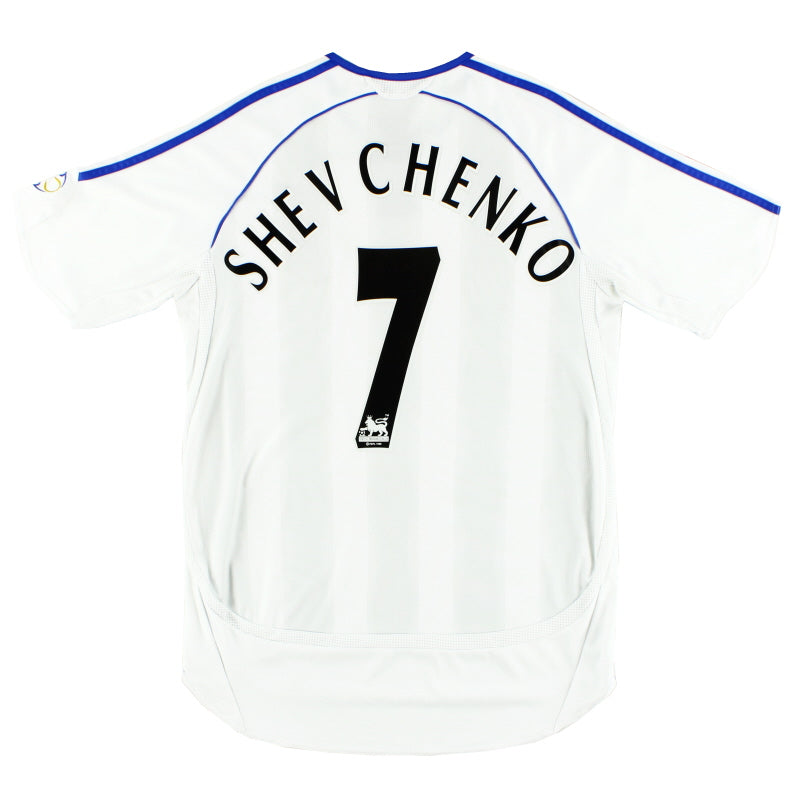 2006-07 Chelsea adidas Away Shirt Shevchenko #7 S Football Shirt