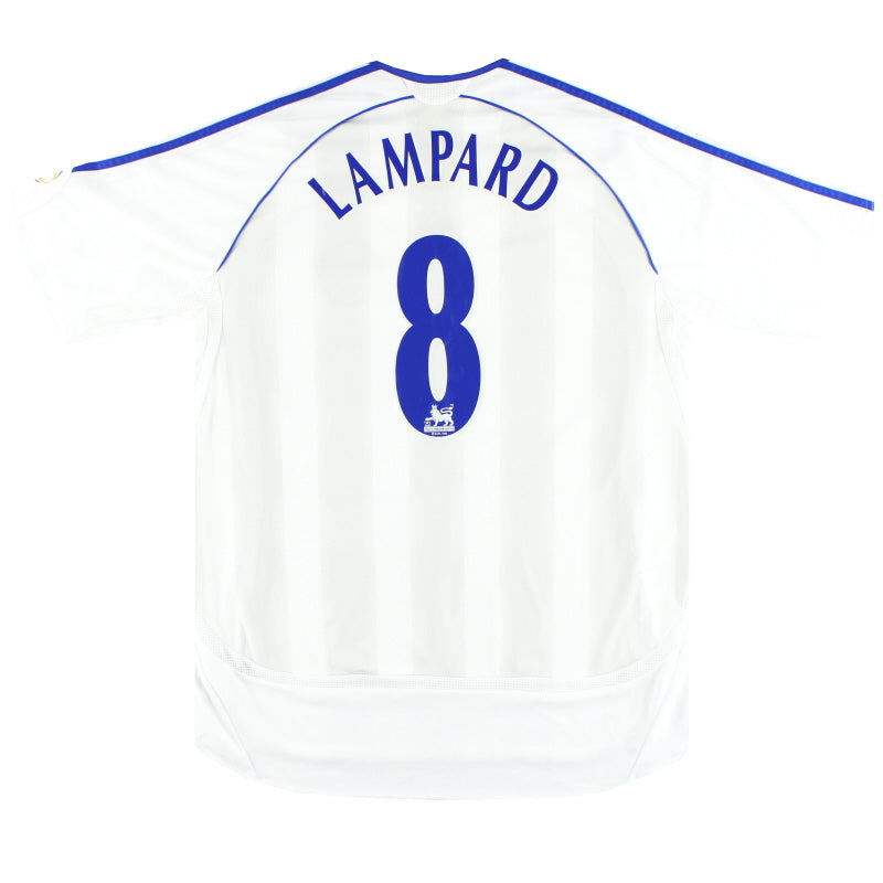 2006-07 Chelsea adidas Away Shirt Lampard #8 *Mint* L Football Shirt
