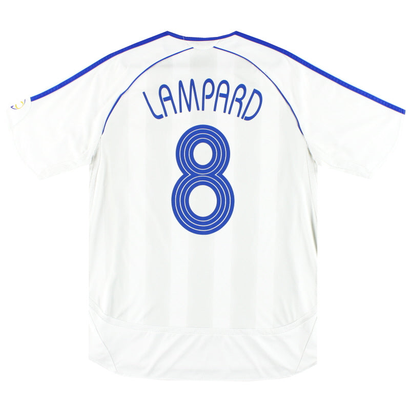 2006-07 Chelsea adidas Away Shirt Lampard #8 L Football Shirt