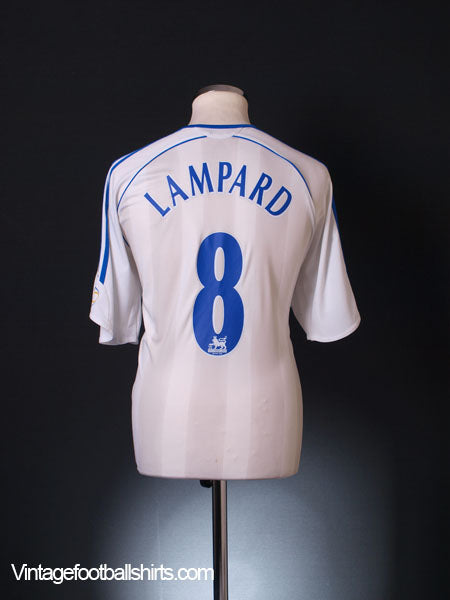 2006-07 Chelsea Away Shirt Lampard #8 L | Vintage Football Shirts