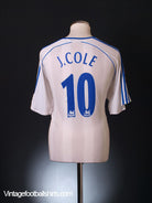 2006-07 Chelsea Away Shirt J.Cole #10 XS Football Shirt