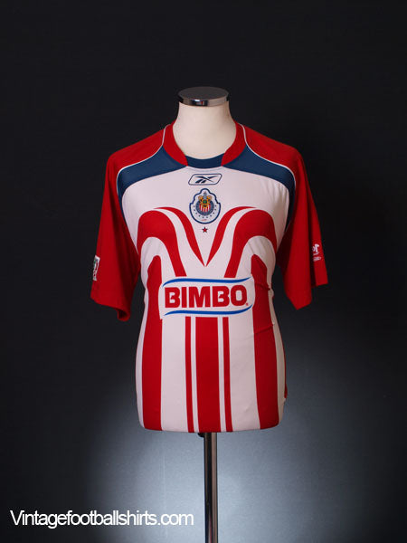 2006-07 Chivas de Guadalajara Home Shirt L Football Shirt