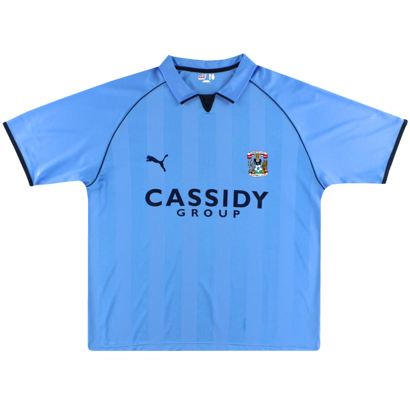 2006-07 Coventry Puma Home Shirt L Football Shirt